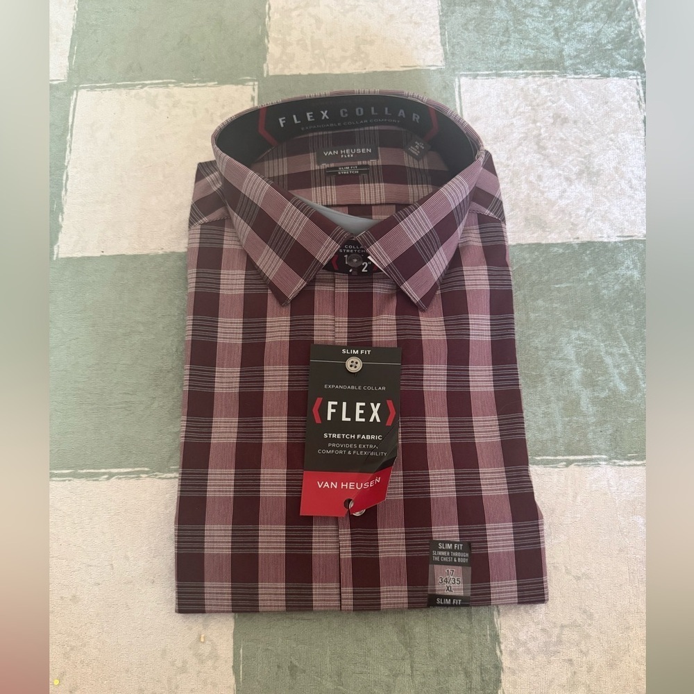 NWT Van Heusen Dress Shirt Size XL